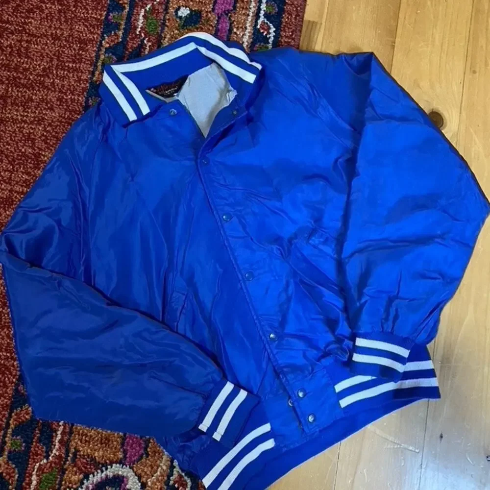 Vintage Bomber Jacket Blue